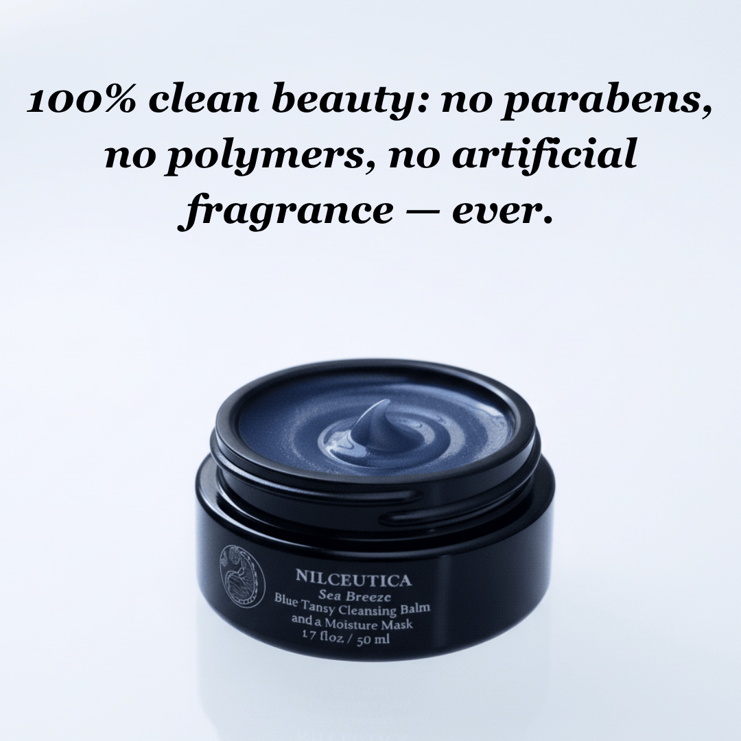 Sea Breeze Exfoliating Blue Tansy Cleansing Balm + Hydration Mask